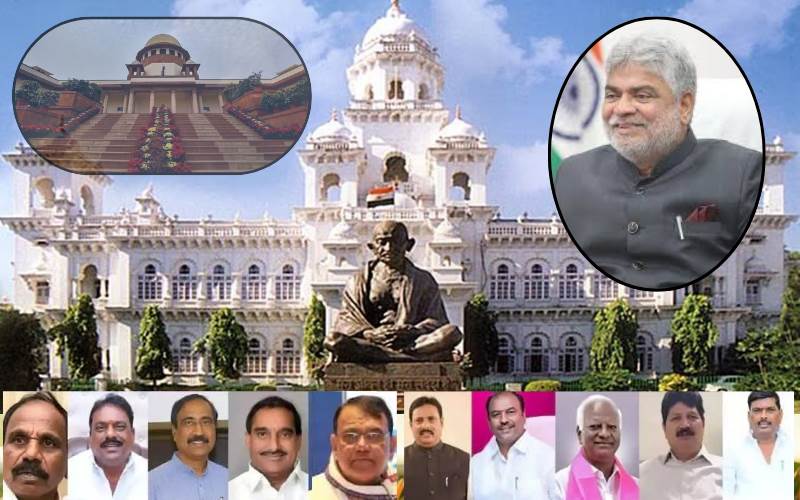 کیا آپ منحرف ایم ایل ایزپرکوئی فیصلہ لیں گے؟ کیا ہمیں فیصلہ کرنا چاہیے؟ سپریم کورٹ تلنگانہ اسپیکرپربرہم